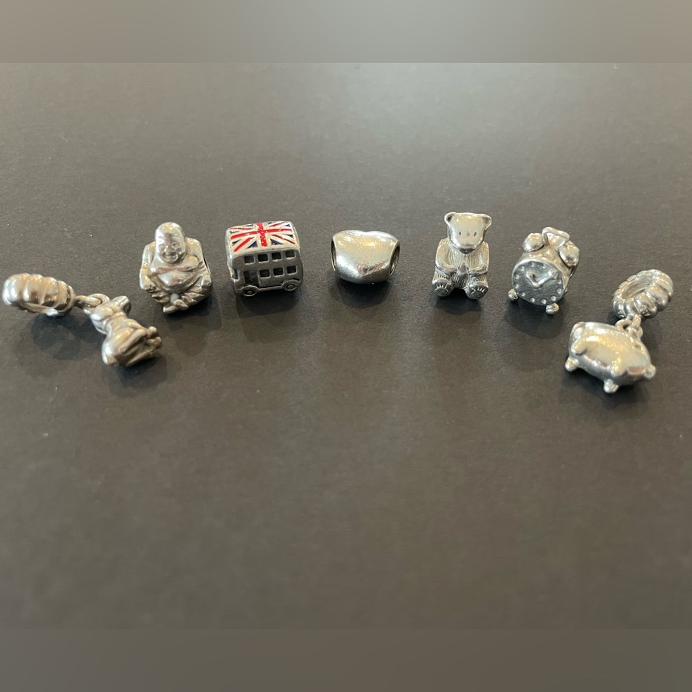 Pandora sterling silver charms